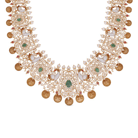 Diamond Neckalce In Close Setting Patt
