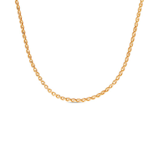 Plain Gold Hand made Chain variants