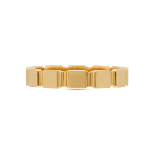 PLAIN GOLD LADIES RING IN CASTING
