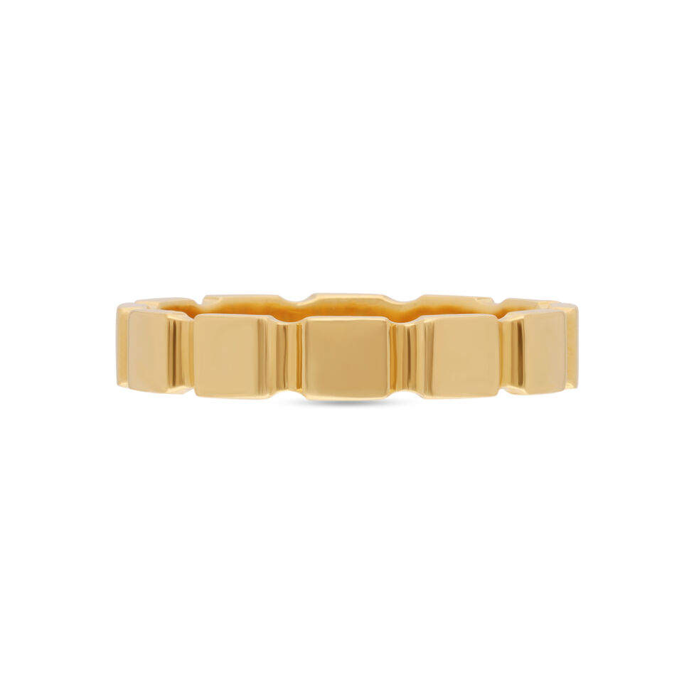 PLAIN GOLD LADIES RING IN CASTING