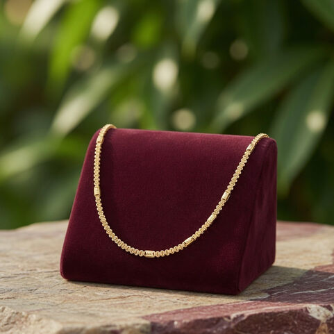 Plain Gold Hand made Chain variants