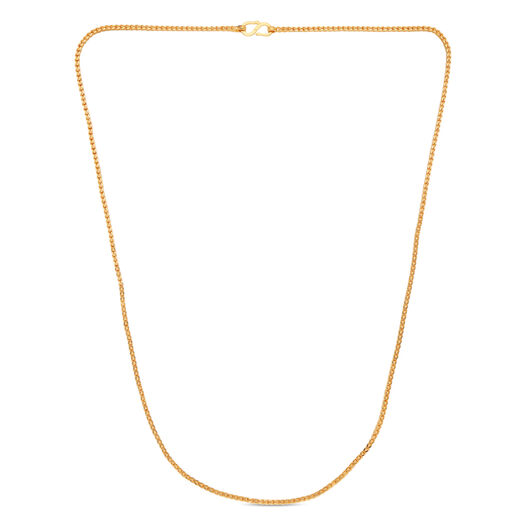 Plain Gold Hand made Chain variants