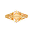 PLAIN GOLD LADIES RING IN CASTING