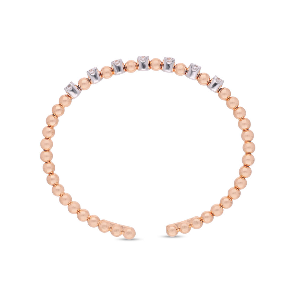 Diamond Bracelet In Stiff Patern