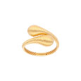PLAIN GOLD LADIES RING IN CASTING