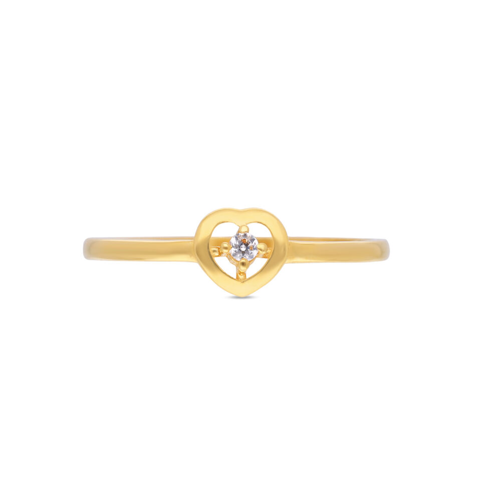 GEMSET GOLD LADIES RING IN CASTING