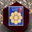 1gm Foil Coin Setof9 Pieces-Wedding Blue