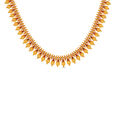 GOLD NECKLACE IN REVERSIBLE PATTERN