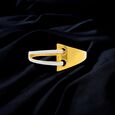 PLAIN GOLD LADIES RING IN CASTING