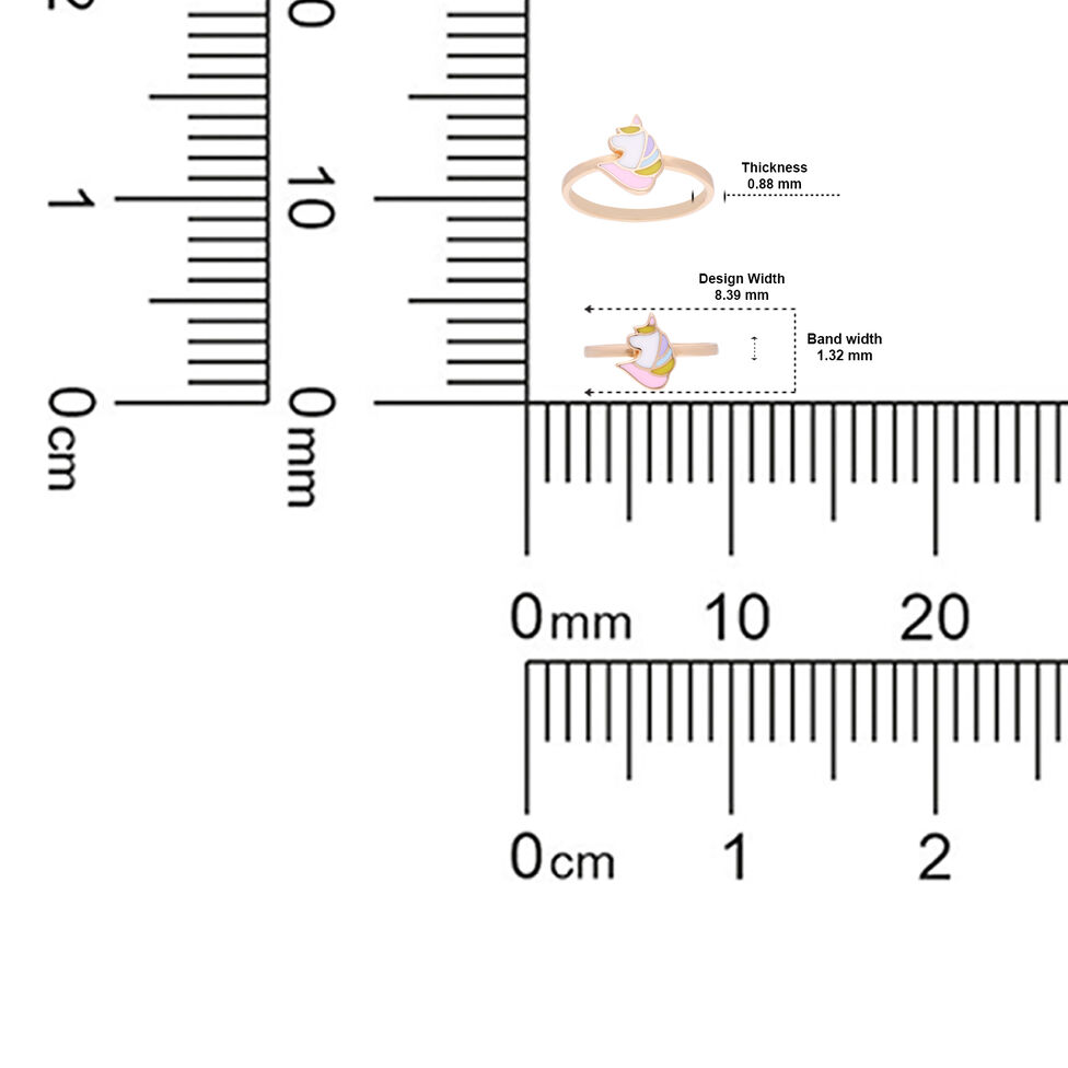 PlainGold Ring'HoneyBee'kids1-12