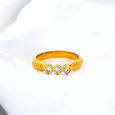 Gemst Ring single Row/'Pinji'-Close set