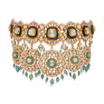 NECKLACE SHORT UNCUTDIAMOND FANCY DESIGN