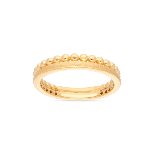 PLAIN GOLD LADIES RING IN CASTING