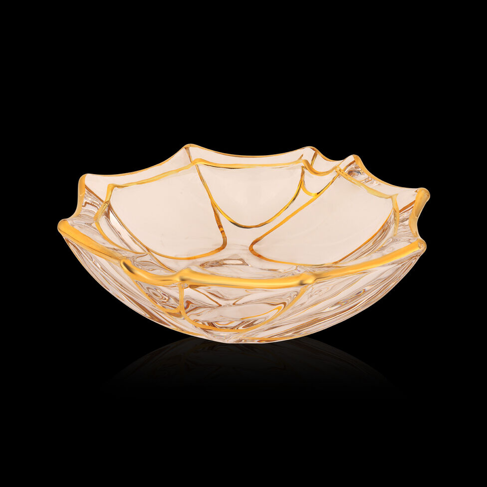 MZ-22351-201p Teardrop Ashtray golden