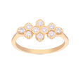 Diamond Ring in Fancy Design for Ladies