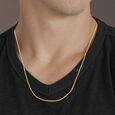 Plain Gold Hand made Chain variants