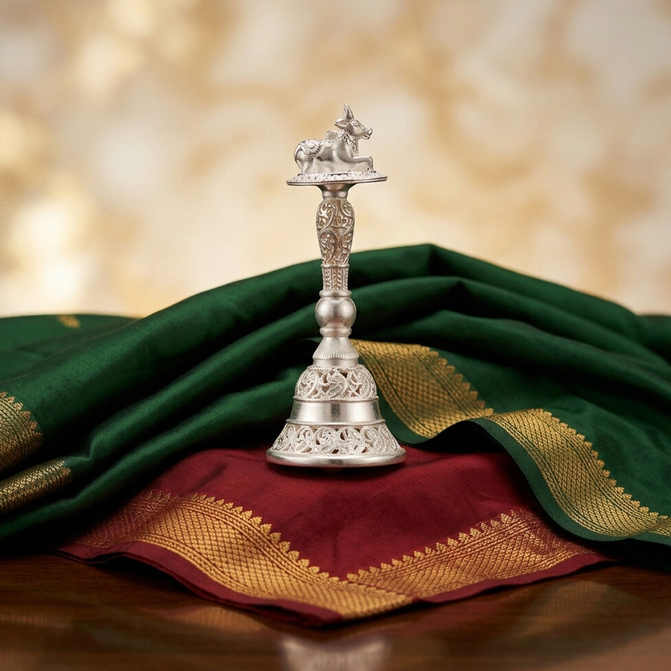 Bell-flower/Hanuman/Nandi/Shanku/chakra
