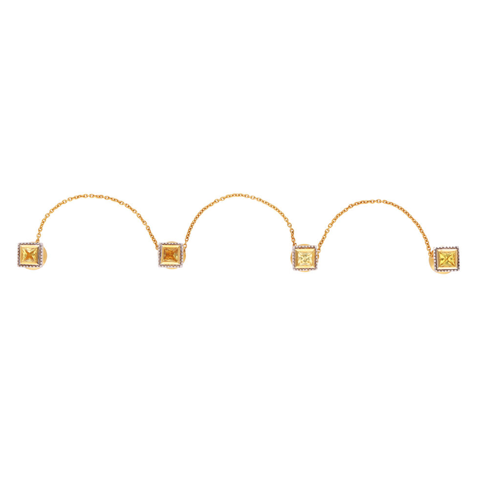 GOLD KURTA BUTTON FOR MEN