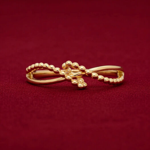 PLAIN GOLD LADIES RING IN CASTING