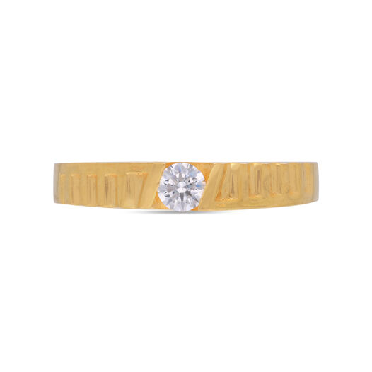 GEMSET GOLD LADIES RING IN CASTING