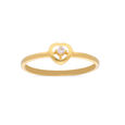GEMSET GOLD LADIES RING IN CASTING