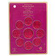 1gm Foil Coin Set of9Pcs-Lakshmi&Ganesha