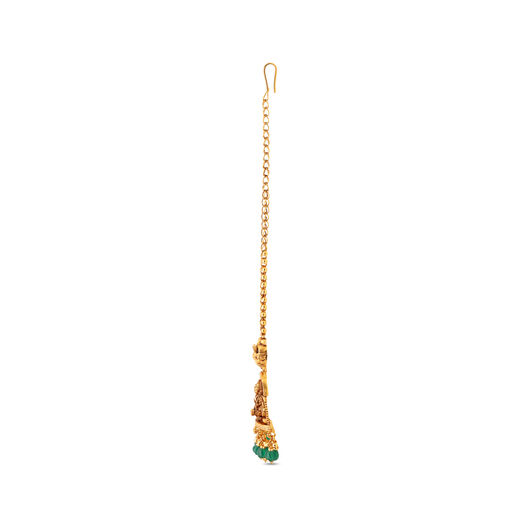 GOLD HEAD ORNAMENT/TEEKA IN REPOUSSEWORK