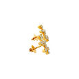 Diamond Earstud Set With Fancy Design