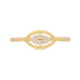 GEMSET GOLD LADIES RING IN CASTING