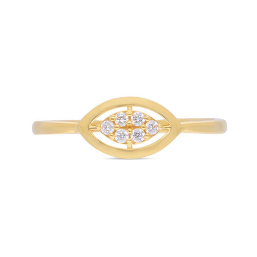 GEMSET GOLD LADIES RING IN CASTING