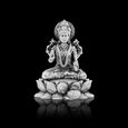 Idol Lakshmi sitting w/o Prabhavali