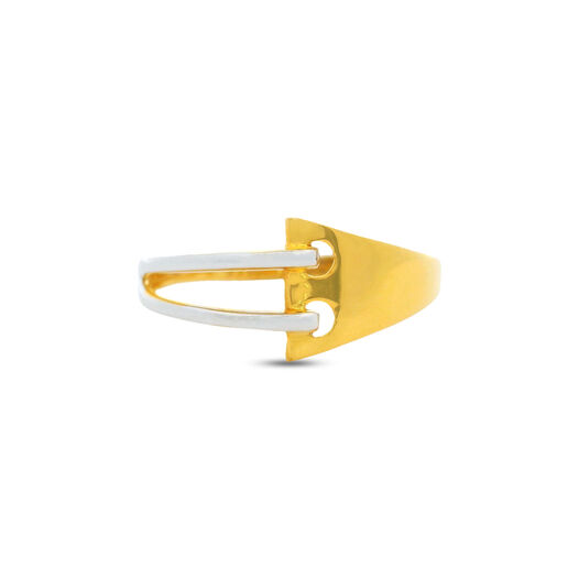 PLAIN GOLD LADIES RING IN CASTING
