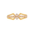 GEMSET GOLD LADIES RING IN CASTING
