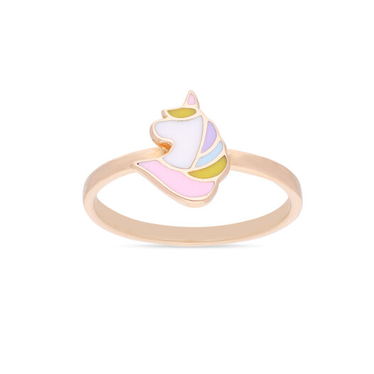 PlainGold Ring'HoneyBee'kids1-12
