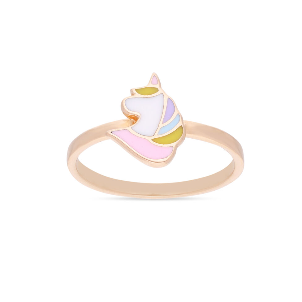 PlainGold Ring'HoneyBee'kids1-12