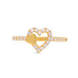 GEMSET GOLD LADIES RING IN CASTING