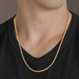 Plain Gold Hand made Chain variants