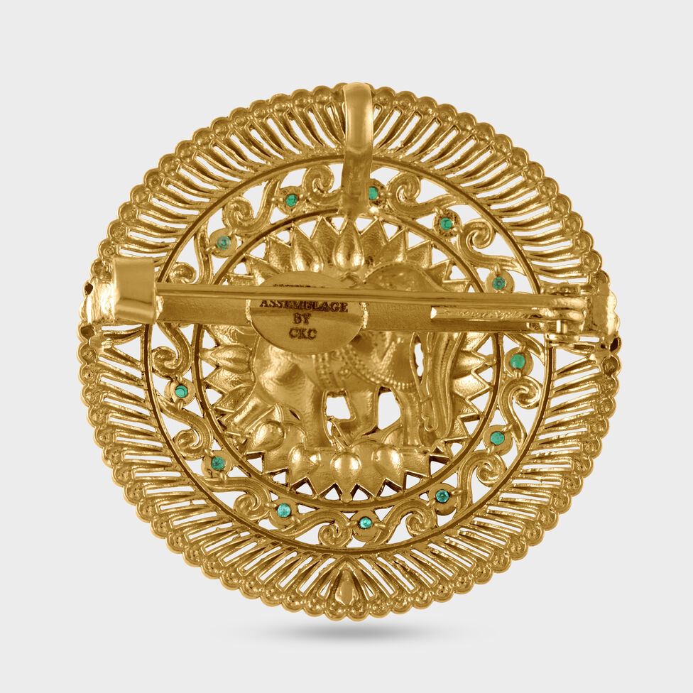 GEMSET PENDANT IN SPREZZATURA DESIGN