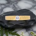 GEMSET GOLD GENTS RING IN CASTING