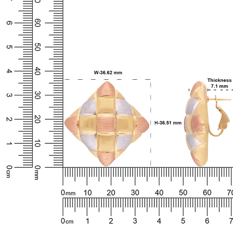 Gold Vallies/Hoops in Filigree pattern