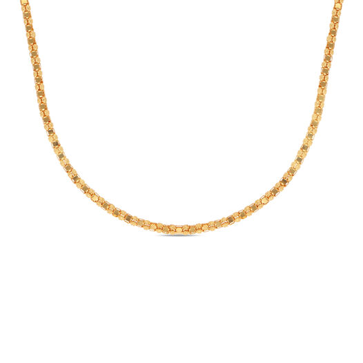 Plain Gold Hand made Chain variants