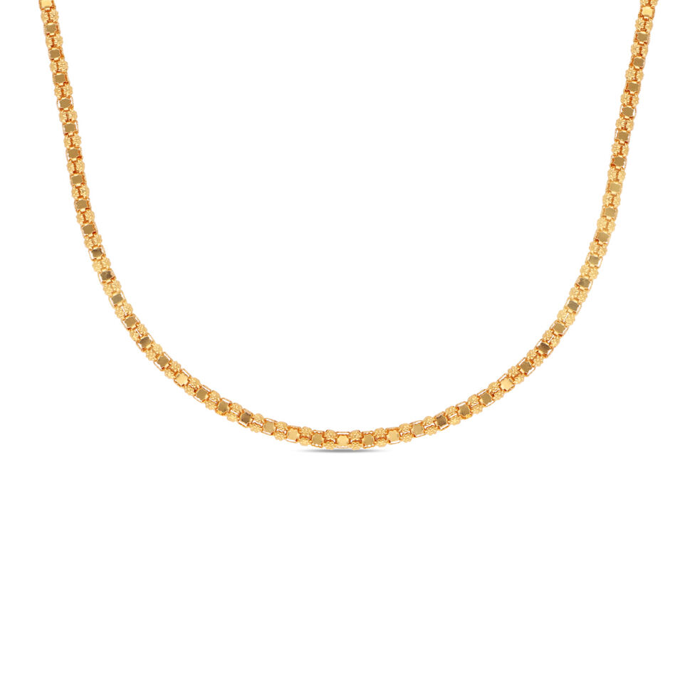 Plain Gold Hand made Chain variants