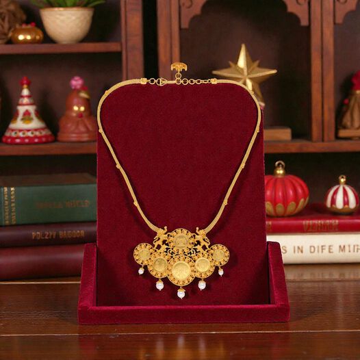 GEMSET NECKLACE IN SPREZZATURA DESIGN