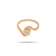 Diamond Ring in Fancy Design for Ladies