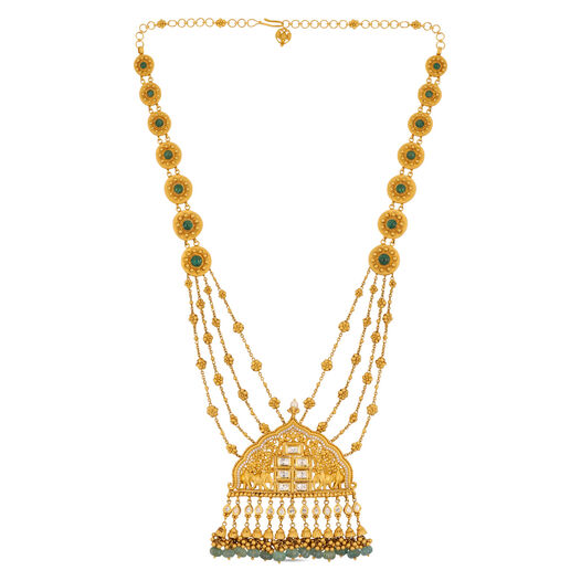 GEMSET NECKLACE IN SPREZZATURA DESIGN