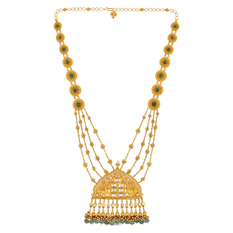 GEMSET NECKLACE IN SPREZZATURA DESIGN