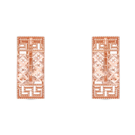 Gold Vallies/Hoops in Filigree pattern