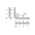 GEMSET NOSE SCREW IN CASTING