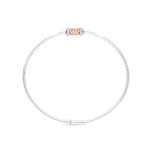 BO in stiff band pattern set with Dia