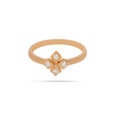Diamond Ring in Fancy Design for Ladies